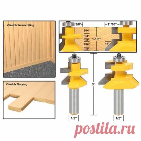 Фреза для вагонки или паркета V-Notch - Форум - OK-Wood