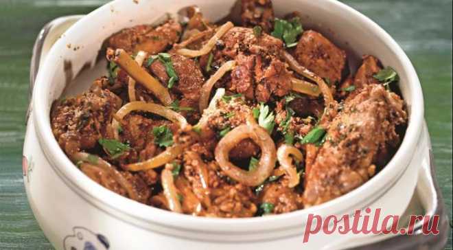 Гурули, грузинское блюдо из курицы