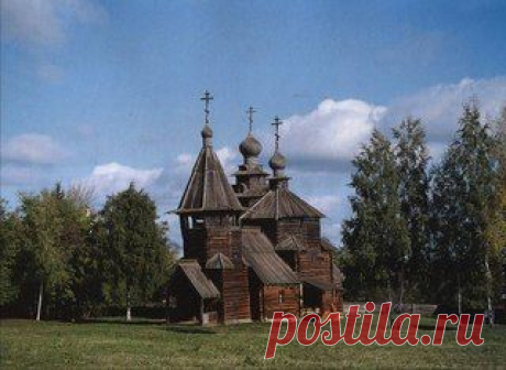 Древнерусское деревянное зодчество
