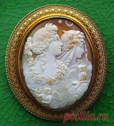 Итальянские камеи середины XIX века. / Путь моды