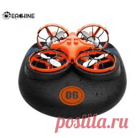 Мини дрон квадрокоптер Eachine E016F - 3в1 летает, плавает, гоняет по земле! | Что купить на Алиэкспресc? Интересные товары на Али
