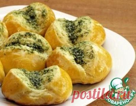 Чесночные булочки-пампушки - кулинарный рецепт