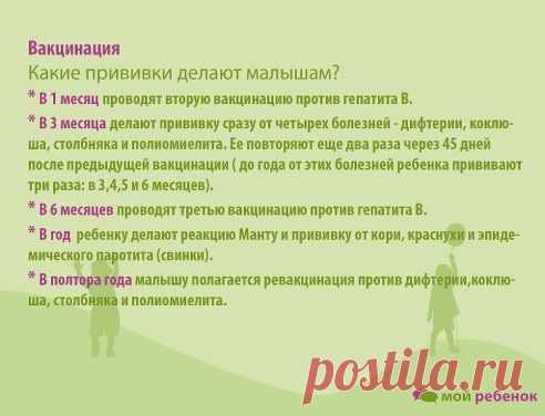 Важное о прививках
