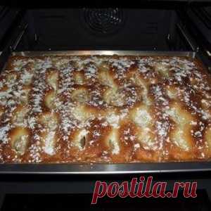 Пирог с яблоками, как пирожное. Просто шедевр