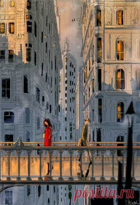 We call it  OUR  bridge now. by PascalCampion on DeviantArt