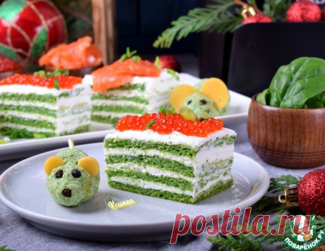 Заготовка для закусочного торта – кулинарный рецепт