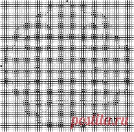 Free Celtic Shield Knot Cross Stitch Pattern - Free Celtic Knot Cross Stitch Chart - Free Celtic-Themed Symbol Cross Stitch Pattern