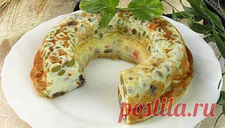 Омлет с овощами и грибами. - Рецепты - Доставка пиццы, обедов, суши, питьевой воды домой и в офис, банкет, кейтеринг, организация мероприятий в Петербурге