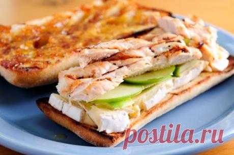 Свежий тартин с курицей и яблоком - Кулинарный рецепт - Повар в доме