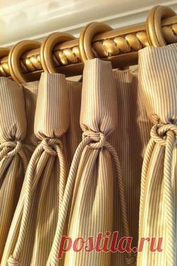 Как красиво повесить шторы: 50 фото интерьер штор
