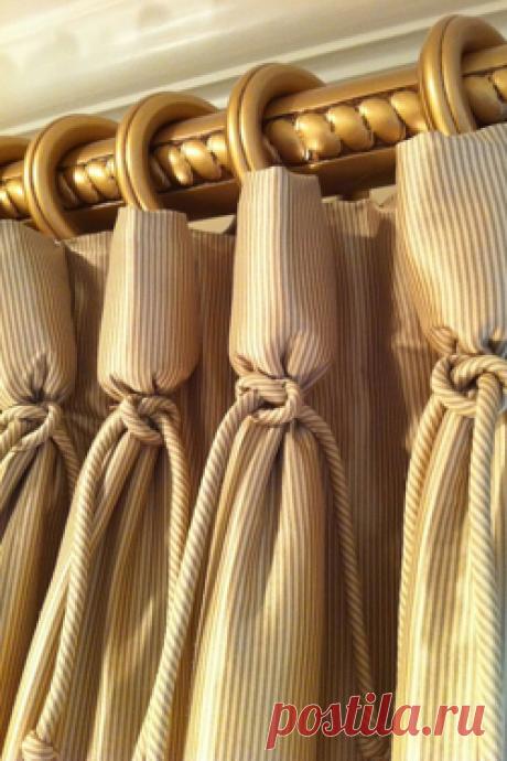 Как красиво повесить шторы: 50 фото интерьер штор
