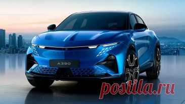 Спортивный бренд Alpine от Renault Group представил новый пятидверный A390 EV