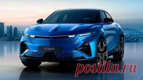 Спортивный бренд Alpine от Renault Group представил новый пятидверный A390 EV
