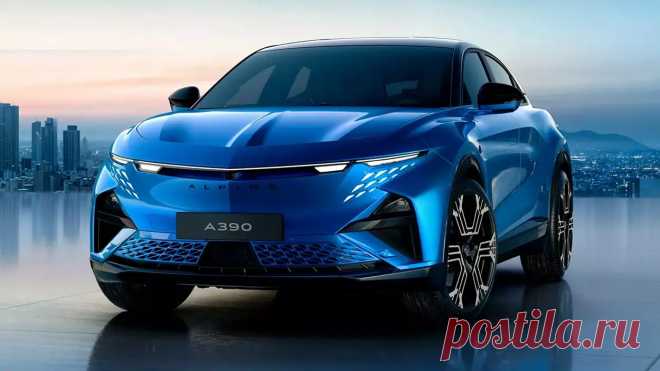 Спортивный бренд Alpine от Renault Group представил новый пятидверный A390 EV