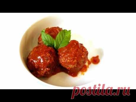 Тефтели в томатном соусе - пошаговый кулинарный рецепт с фото. / Простые рецепты