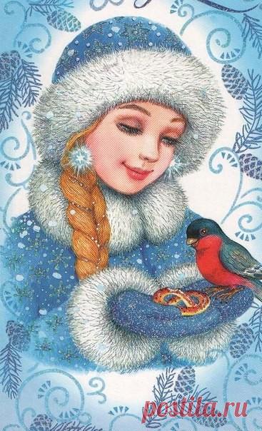 Снегурочка . 35 фото
Снегурочка —  новогодний персонаж. Она – уникальный атрибут 
образа Деда Мороза. Ни один его из младших или зарубежных собратьев не имеет такого милого сопровождения.