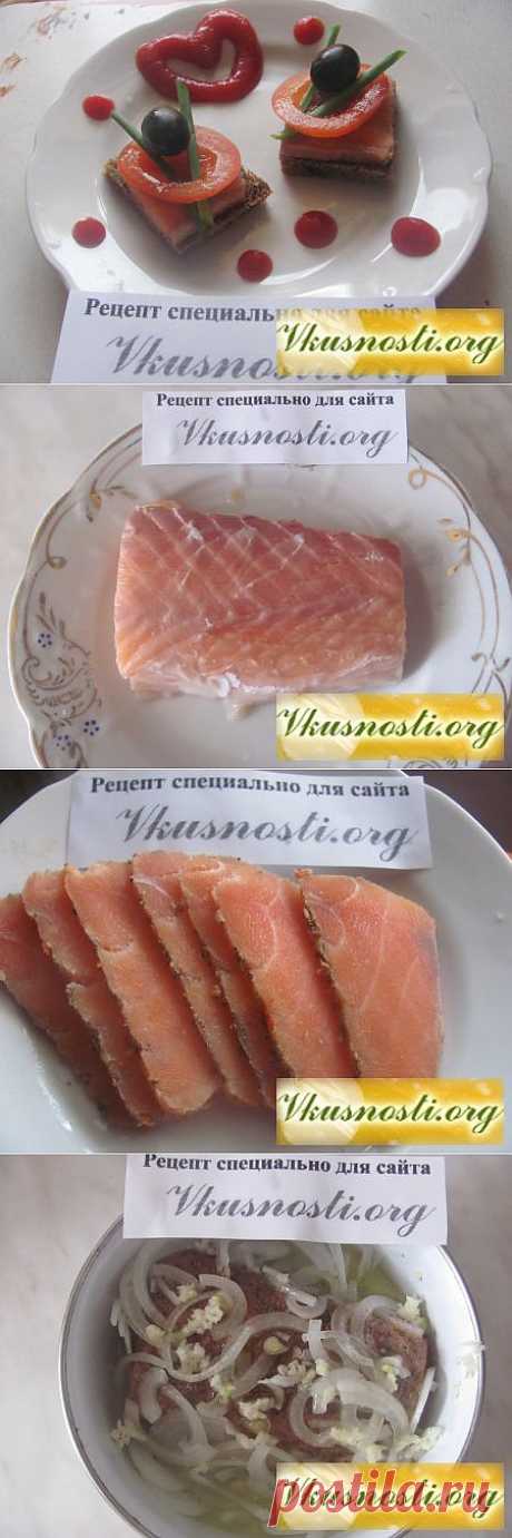 Рецепт Красная рыба в маринаде » Вкусные рецепты с фотографиями 2013. Кулинарные рецепты для всех! Рецепты салатов, первых и вторых блюд, выпечки.