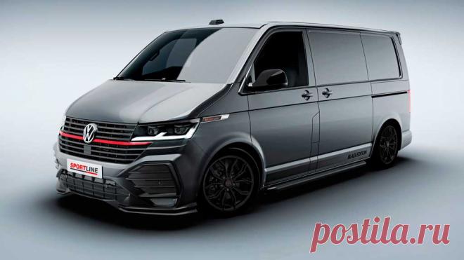 Volkswagen Transporter T6.1 Sportline 2021: описание нового фургона
