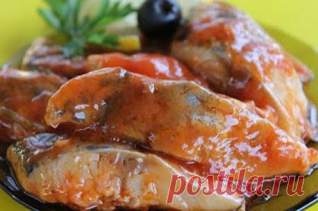 Самые вкусные рецепты: Очень вкусная маринованная селедка в томатном соусе