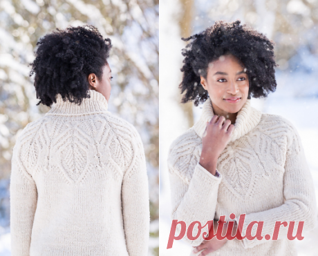 Белоснежный свитер Tundra | ДОМОСЕДКА