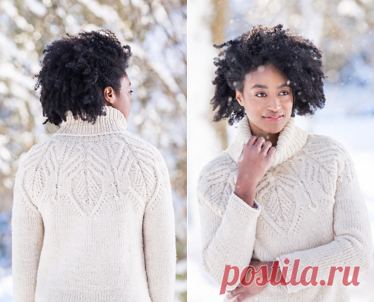 Белоснежный свитер Tundra | ДОМОСЕДКА
