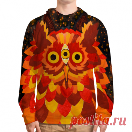 Осенняя сова, осенний мотив.