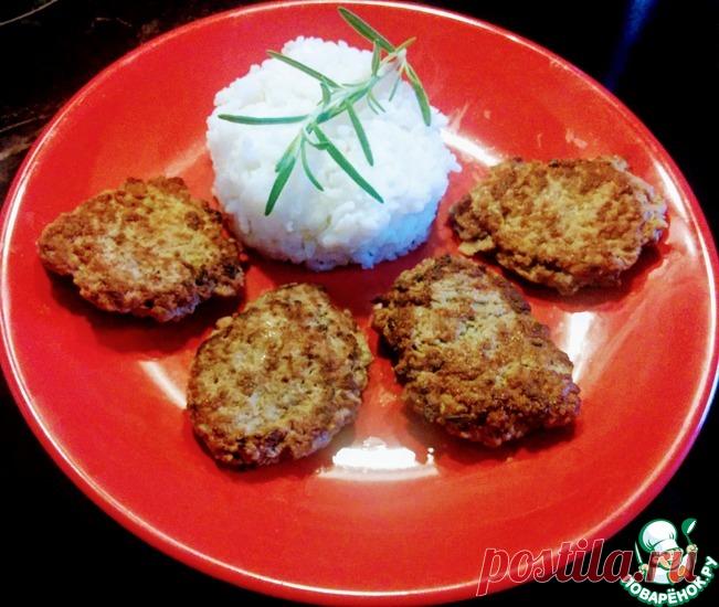 Котлеты из куриной печени и фарша Кулинарный рецепт