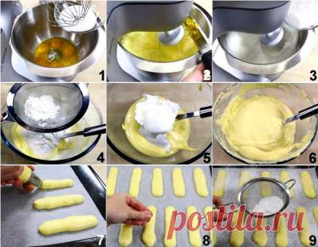 Савоярди. Дамские пальчики. | Пироженка.ру