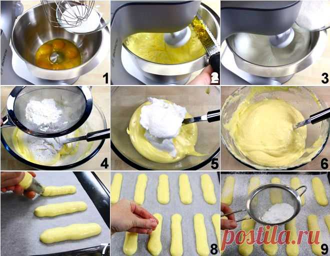 Савоярди. Дамские пальчики. | Пироженка.ру