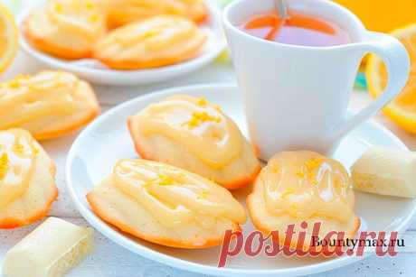 Лимонные мадлены с шоколадным кремом - самый лучший в мире завтрак!