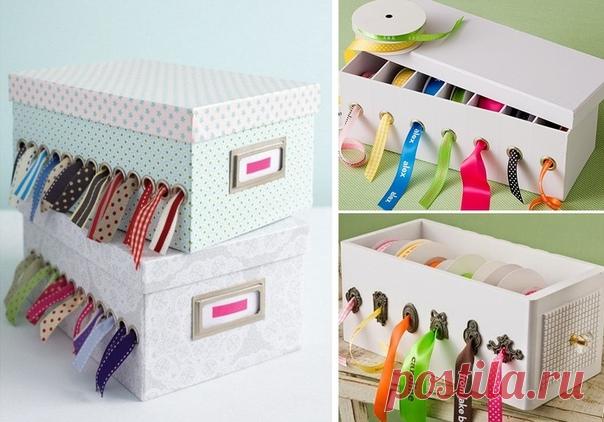 Новая жизнь старой картонной коробки