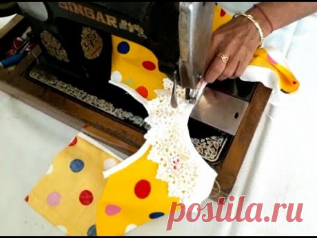 (84) Baby fancy top cutting and stitching in hindi. - YouTube
