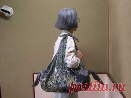 Сумочка Фурошики своими руками — Всё самое интересное!