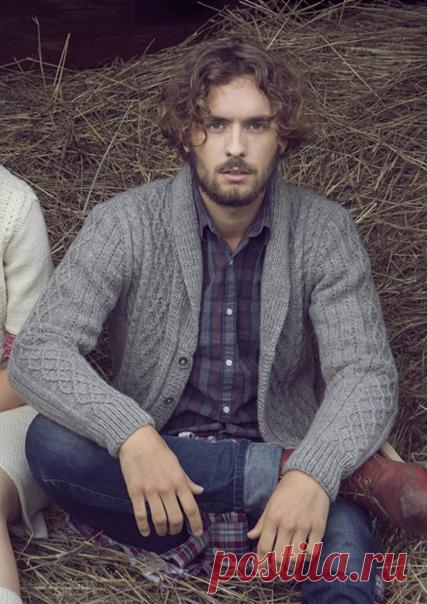 Запись на стене Мужской кардиган спицами с узором из ромбов Делитесь похожими работами в комментариях #кардиган@uzor_spicami, #кардиган_мужской@uzor_spicamiРазмеры: XS(S)M(L)XL(XXL) Вам потребуется: пряжа Nоvita Suomivilla (100% шерсть, 90 м/50 г) — 750(800)850(900)950(1000) г серого цвета (045), спицы № 4,5-5; 7 пуговиц.Размеры готового изделия:обхват груди: 96(104)112(120)130(140) см,длина:  68(70)72(74)76(78) см,внутренняя дли...