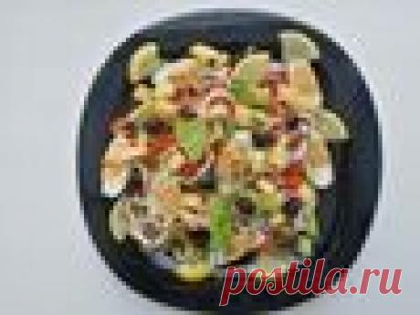 Праздничный салат с кальмарами и пармезаном – пошаговый рецепт приготовления с фото