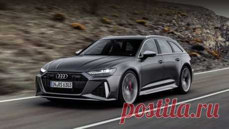 Универсал Audi RS6 Avant стал умеренным гибридом Модель кажется простым Авантом с иными бамперами, но компания уверяет: с обычным универсалом тут общие только крыша, передние двери и пятая дверь.