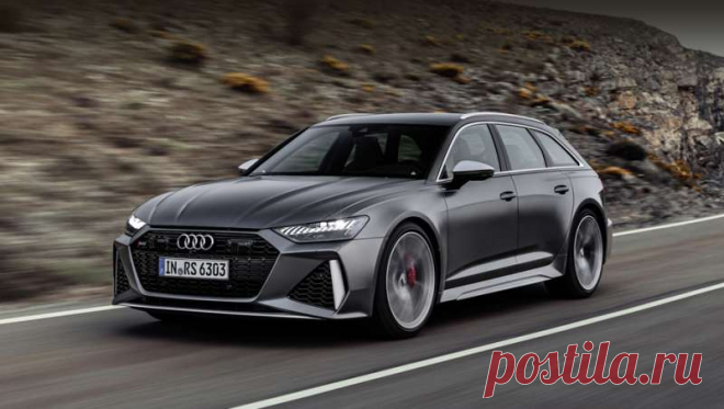 Универсал Audi RS6 Avant стал умеренным гибридом Модель кажется простым Авантом с иными бамперами, но компания уверяет: с обычным универсалом тут общие только крыша, передние двери и пятая дверь.