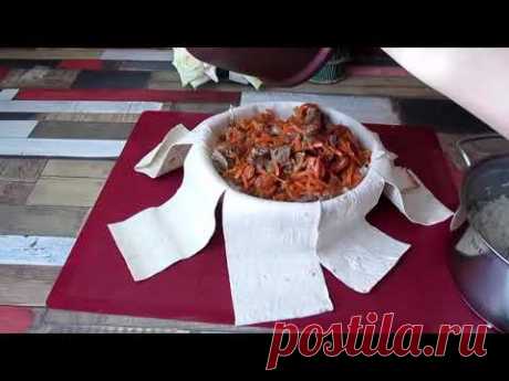 ШАХ ПЛОВ - простой и легкий рецепт в лаваше!
