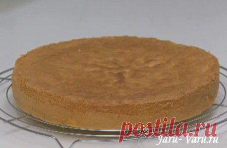 Бисквит на сливочном масле | Жарю-Варю