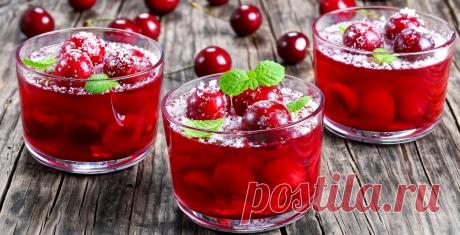 Желе из вишни - простой и быстрый десерт &amp;raquo; Женский Мир