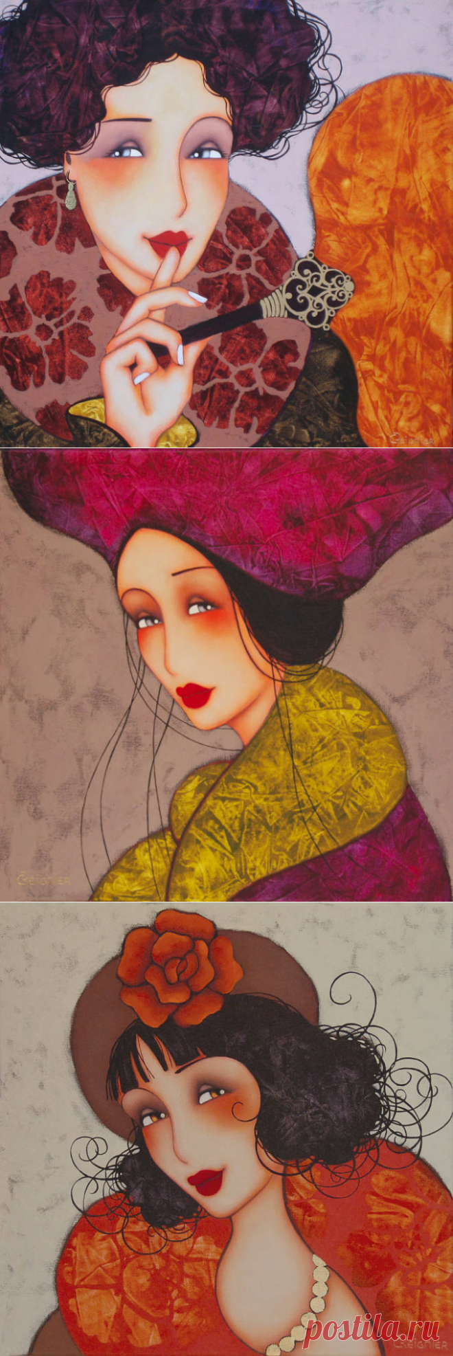 Художница Corinne Reignier