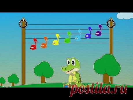 #40 | УЧИМ НОТЫ | УЧИМ ЦИФРЫ | Уроки от Пинги и Кроки |