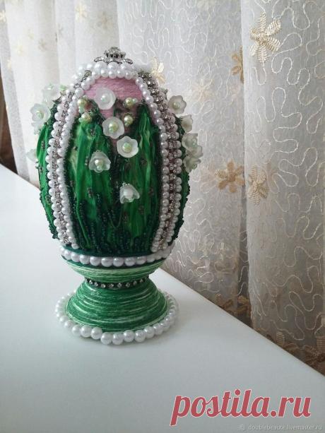 Интерьерное яйцо: ЛАНДЫШИ – купить на Ярмарке Мастеров – O9CXERU | Яйца, Петушки