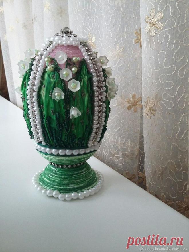 Интерьерное яйцо: ЛАНДЫШИ – купить на Ярмарке Мастеров – O9CXERU | Яйца, Петушки