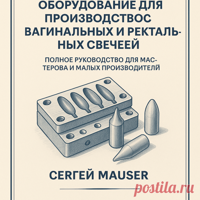 "ФОРМЫ СВЕТА: Руководство по производству вагинальных и ректальных свечей"