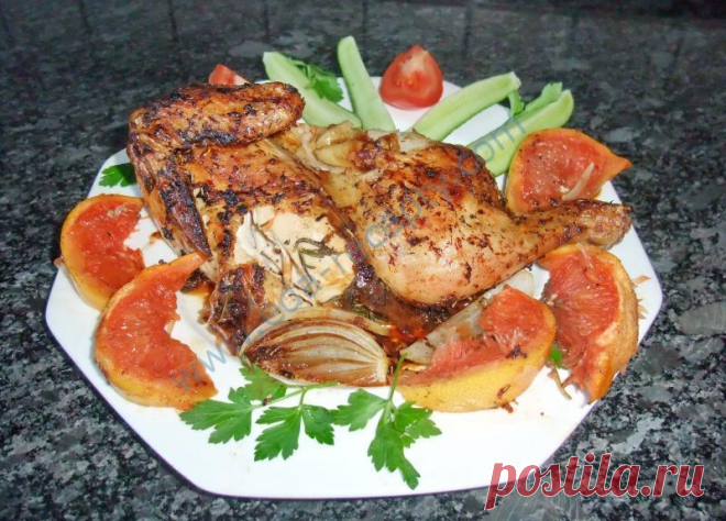 Рецепты раздельного питани Курица с грейпфрутом