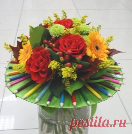 букет первоклассника