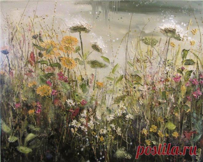 Цветочный мир художницы Marie Mills: публикации и мастер-классы – Ярмарка Мастеров