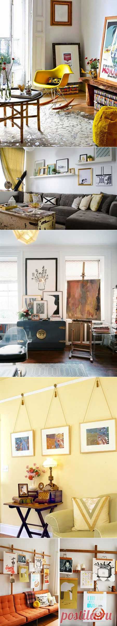 Как повесить картины без гвоздей | ПолонСил.ру - социальная сеть здоровья