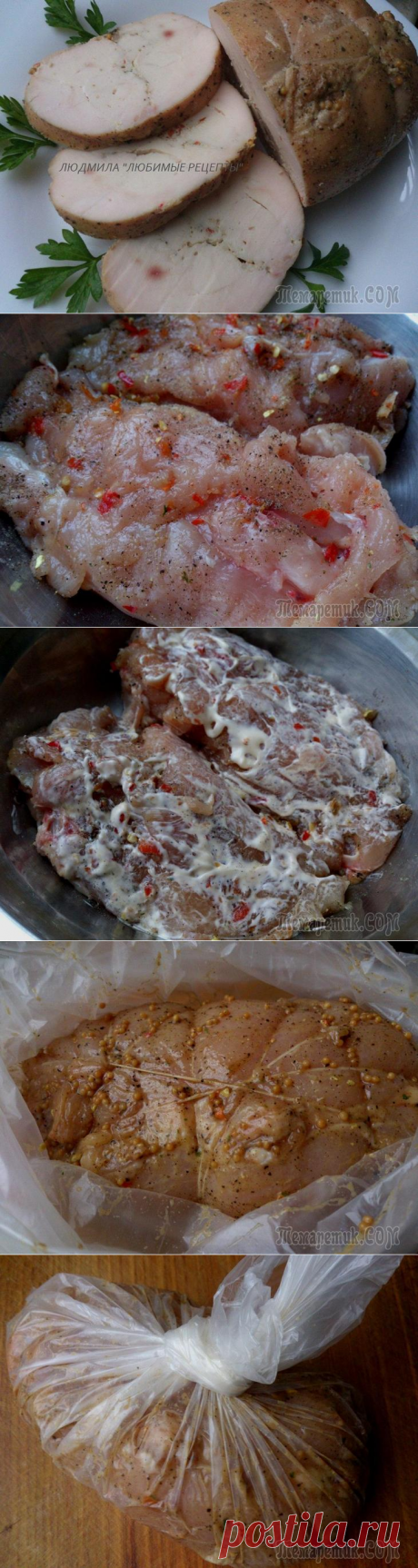 КУРИНАЯ ГРУДКА ЗАПЕЧЁННАЯ С ГОРЧИЦЕЙ - ПРОСТО И ВКУСНО!
